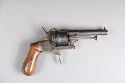 Spindle revolver 8 mm cal., Lefaucheux type,...