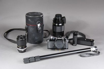 null NIKON
- Camera model FM (without lens)
- Nikkor zoom 35-105 mm 1:3.5-4.5
- Nikkor...
