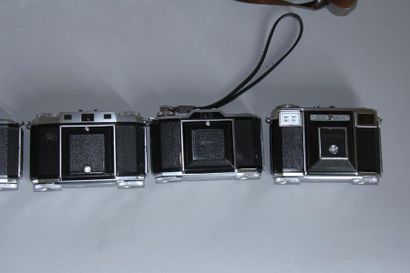 null ZEISS IKON
Set of 6 cameras:
model Nettar obj. Prontor-SV Novar-Anastigmat 1:...