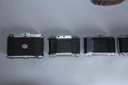 null ZEISS IKON
Set of 6 cameras:
model Nettar obj. Prontor-SV Novar-Anastigmat 1:...