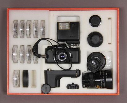 null ASAHI PENTAX car model 110 in its original box with accessories