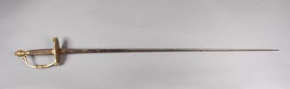 Prairial type sword, underside of the hilt...