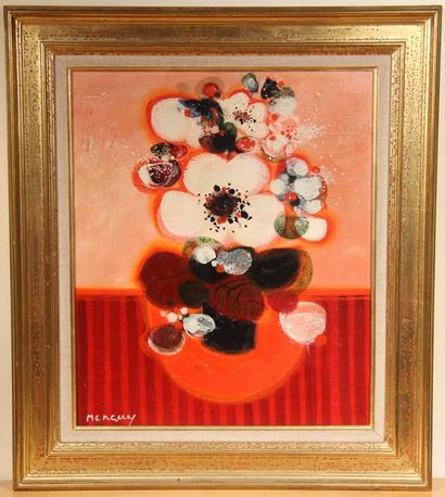 null Frédéric MENGUY (1927-2007)
Bouquet blanc
Huile sur toile signée en bas à gauche,...