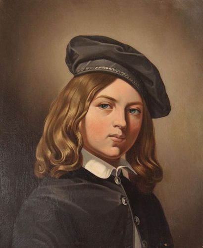 null Ecole moderne
Portrait de jeune garçon au béret
Huile sur toile
46 x 38 cm....