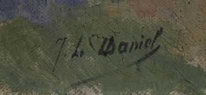 null J.L. DANIEL
Paysage
Huile sur toile
33 x 41 cm.