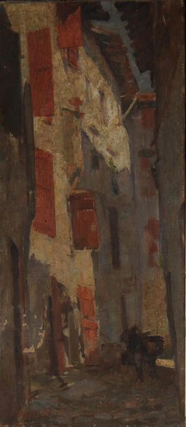 null Charles René DARRIEUX '(1879-1958)
Ruelle
Huile sur toile signée en bas à gauche
50...