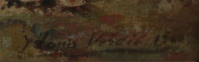 null Louis VERDIE (XIX-XXème s.)
L'arbre
Aquarelle signée en bas à droite datée 190..
29...