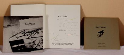 null Julius BALTAZAR (1949-)
Sans titre
Aquarelle signée en bas à droite et datée...