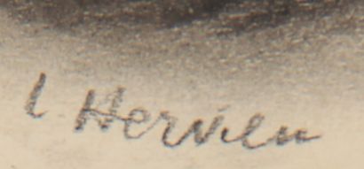 null Louise HERVIEU (1878-1954)
Nature-morte à l'oiseau
Fusain signé en bas
14 x...