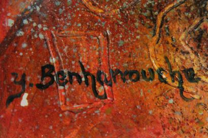 null Yoel BENHARROUCHE (1961-)
Unis vers le divin
Huile sur toile signée en bas à...