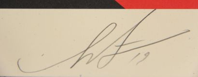 null Shepard FAIREY (1970-)
Mujer Fatale, 2017
Sérigraphie sur papier signée et datée...