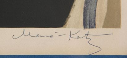 null Emmanuel MANE-KATZ (1894-1962)
Les jeunes talmudistes
Lithographie signée en...