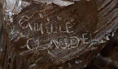 null Camille CLAUDEL (1864-1943)
Jeune fille à la gerbe
Épreuve en bronze à patine...