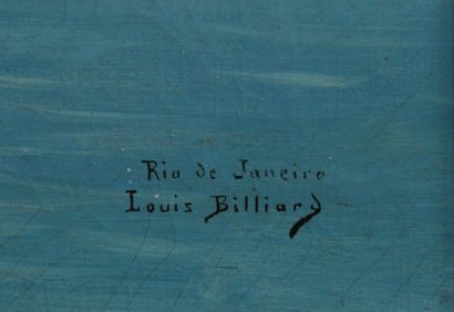 null Louis Victor BILLIARD (1864-1952)
Rio de Janeiro
Huile sur toile signée et titrée...