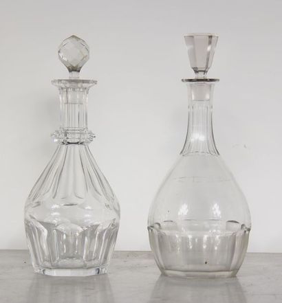 null BACCARAT and miscellaneous
One crystal decanter (with stopper) and one glass...