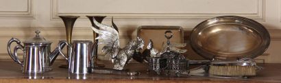 null Lot of silvery metal and miscellaneous