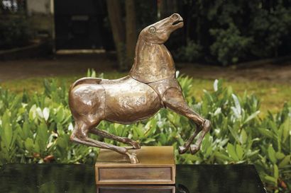 null Bruno CASSINARI (1912-1992) and Miguel BERROCAL (1933-2006)
The Horse
Sculpture...
