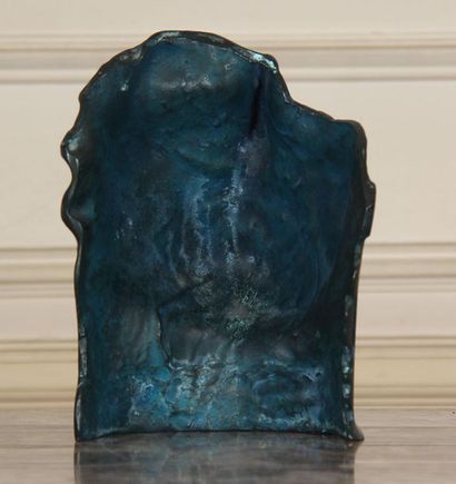 null Igor MITORAJ (1944-2014) 
Centurion II
Sculpture in bronze with blue patina...