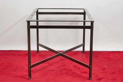 null *Jacques ADNET (1900-1984)
	Mobilier de salle à manger se composant d’une table...