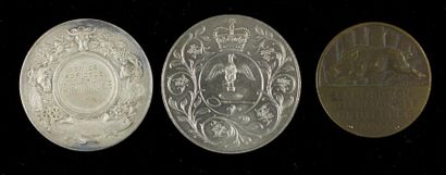 null Lot :
- Pièce commémorative en argent du Jubilé d'argent de la Reine Elisabeth...