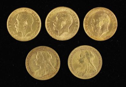 null *Five Golden Sovereigns