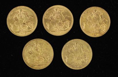 null *Five Golden Sovereigns