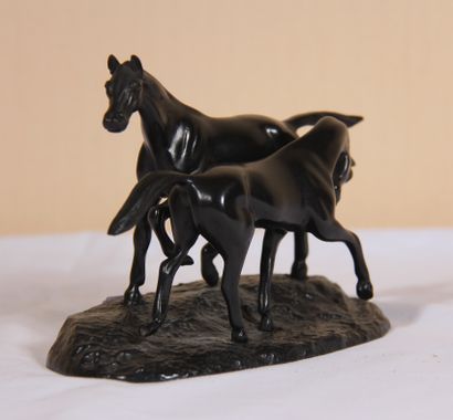 null Irénée ROCHARD (1906-1984)

Les deux chevaux

Sculpture en bronze

H : 11,5...