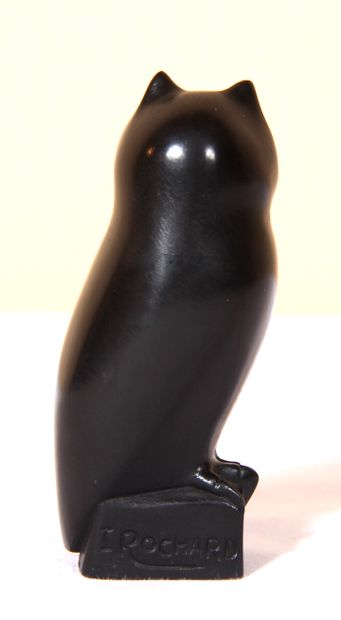 null Irénée ROCHARD (1906-1984)

Chouette

Sculpture en bronze patiné noir, signée,...