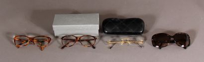 null CHANEL - DIOR - PRADA

Quatre paires de lunettes