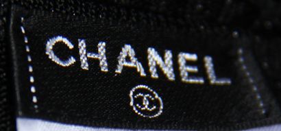 null *CHANEL designer Karl LAGERFELD Automne-Hiver 2013

Robe longue en jersey acétate...