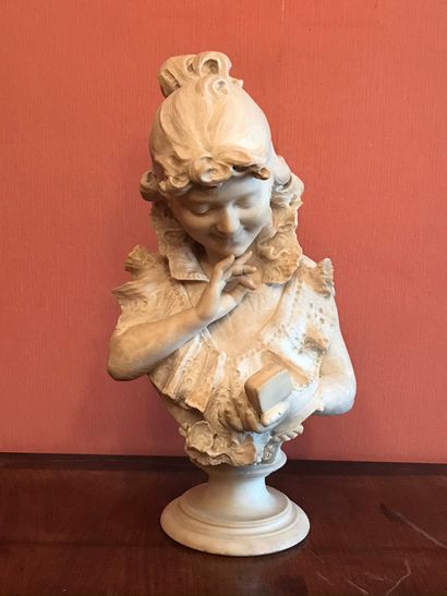 null *Pietro BAZZANTI (1823-1874)

Jeune fille aux boucles d'oreilles

Sculpture...