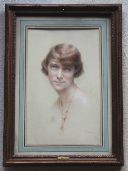 null Gaston BOUY (1866-1943)

Portrait de femme

Pastel signé en bas à droite

45...