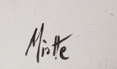 null Jean MIOTTE (1926-2016)

Sans titre

Huile sur toile signée en bas à droite

100...