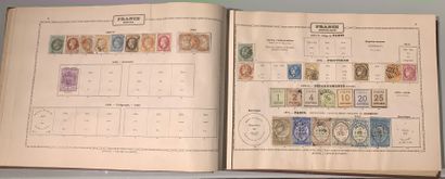 null 1 album Maury : Timbres des 5 continents dont GB n°1, Espagne, France, Suisse....