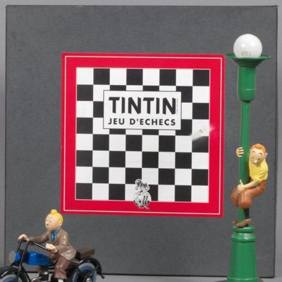 HERGÉ TINTIN Pixi 40530 Tintin jeu d'échecs Jeu d'échecs de 32 pièces B C
