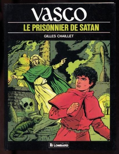 CHAILLET VASCO 8 Albums EO, état neuf-Tome 2 Le prisonnier de satan, Editeur Lombard,...