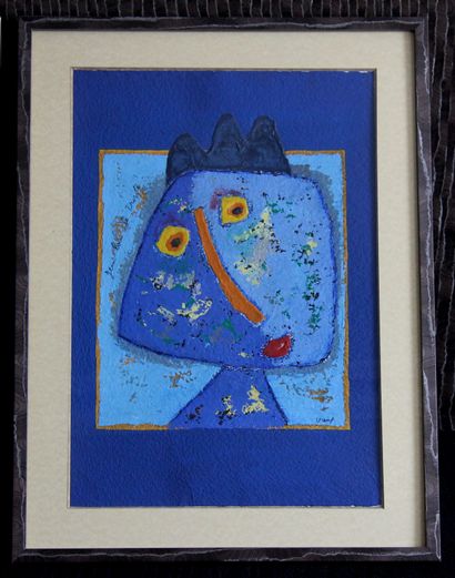 null Daniel VIENE (1955-2013)

Character

Mixed media on paper signed

65,5 x 45,5...