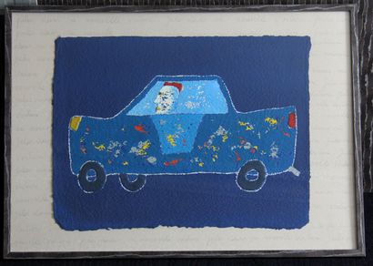 null Daniel VIENE (1955-2013)

Jules in his new car

Mixed media on paper signed...