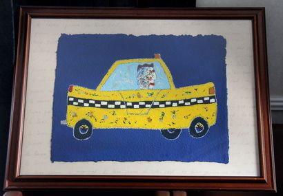 null Daniel VIENE (1955-2013)

The yellow taxi of New York

Mixed media on paper...