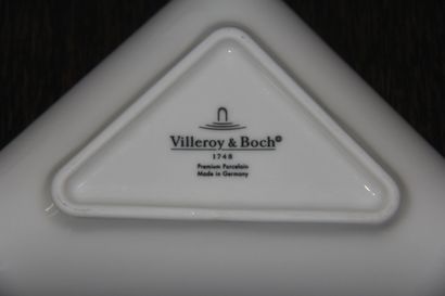null VILLEROY BOCH and others

part of white porcelain dishes including 36 triangular...