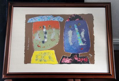 null Daniel VIENE (1955-2013)

The good friends

Mixed media on paper signed, titled...