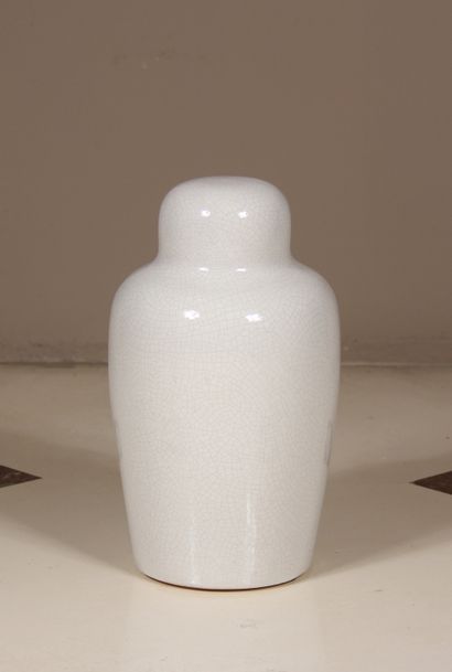 null HABITAT

Vase soliflore en céramique à glaçure blanche craquelée

H : 31 cm...
