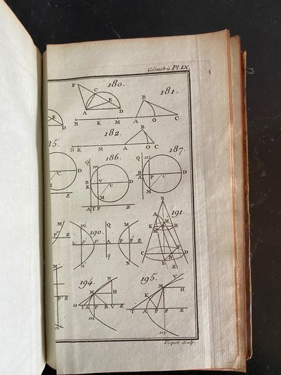 null Books of the XVIIIth c.

- Abbé BOSSUT Cours de mathématique à l'usage des écoles...