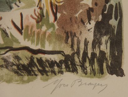 null Yves BRAYER (1907-1990)

Les chevaux

Lithographie signée et numérotée 26/120

48...