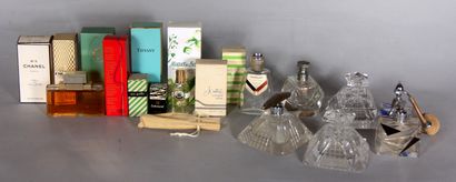 null CARVEN - CHANEL - TIFFANY and others

Set of perfume bottles and spray bottles...
