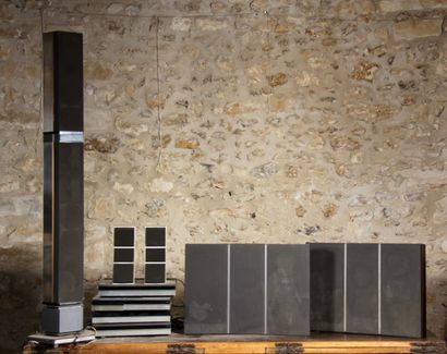 null BANG OLUFSEN

Beomaster, Beogram, Beocord 5500, Beogram CD50 with a pair of...