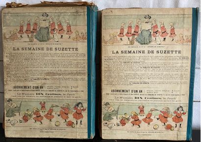 null Lot de volumes pour enfants :

- Le roman de Suzette (accidents)

- Des Bébés...