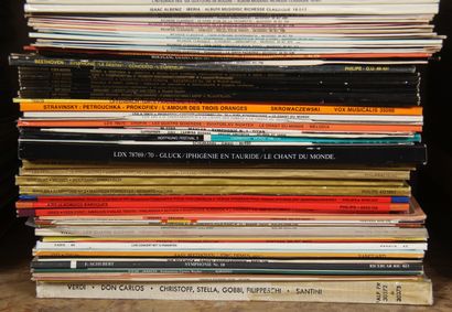 null Lot of vinyl records