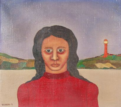 null José GERSON SAUZA

Portrait de Marita

Huile sur toile signée en bas à gauche...