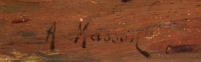 null Alexandre MANON (XIXème s.)

Le retour de pêche

Huile sur toile signée en bas...